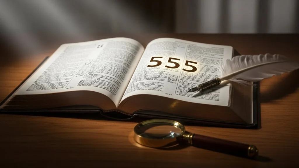 555 Bible Meaning