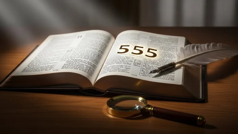 555 Bible Meaning