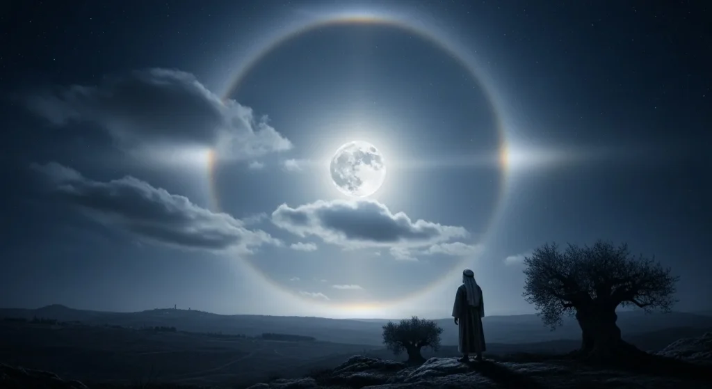 Biblical Meaning of Halo Around the Moon