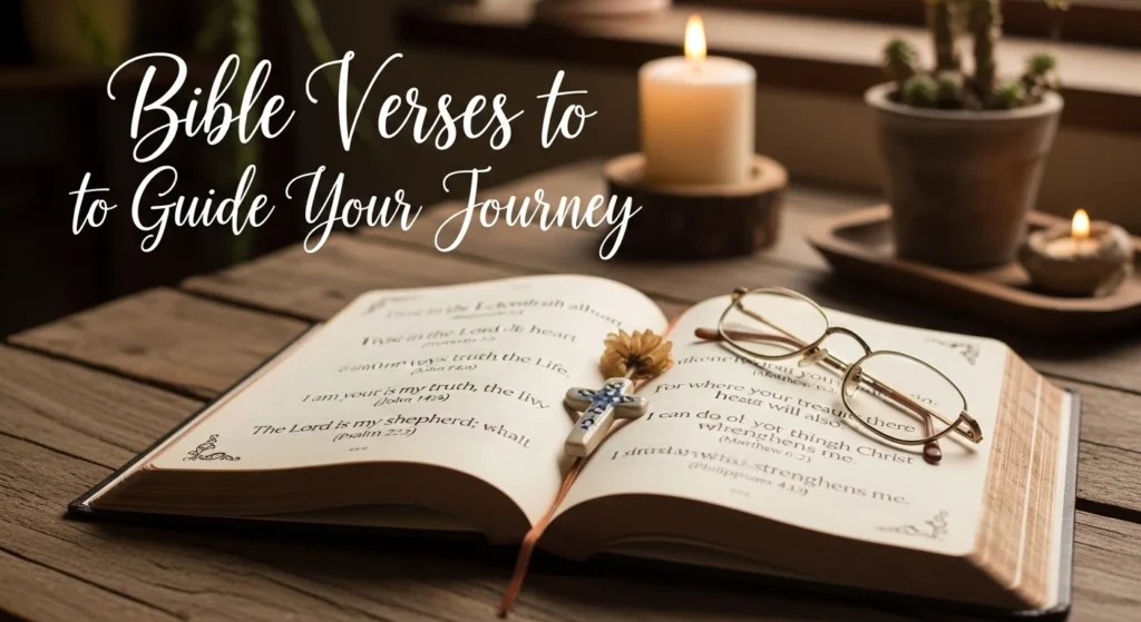 Bible Verses to Guide Your Journey