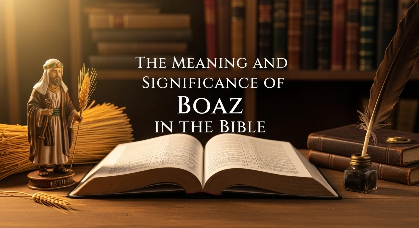 Hilarious The Meaning and Significance of Boaz in the Bible 2026