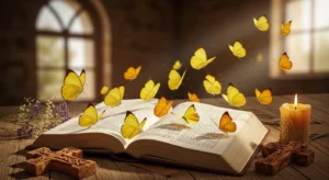 Yellow Butterflies in the